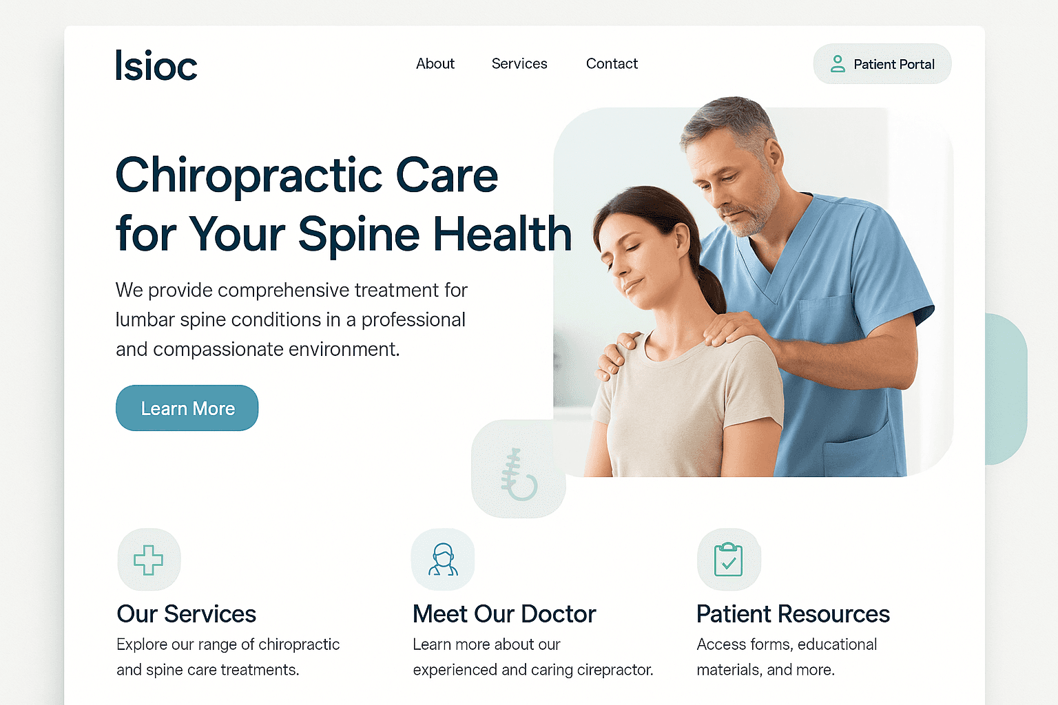lsioc.com website mockup